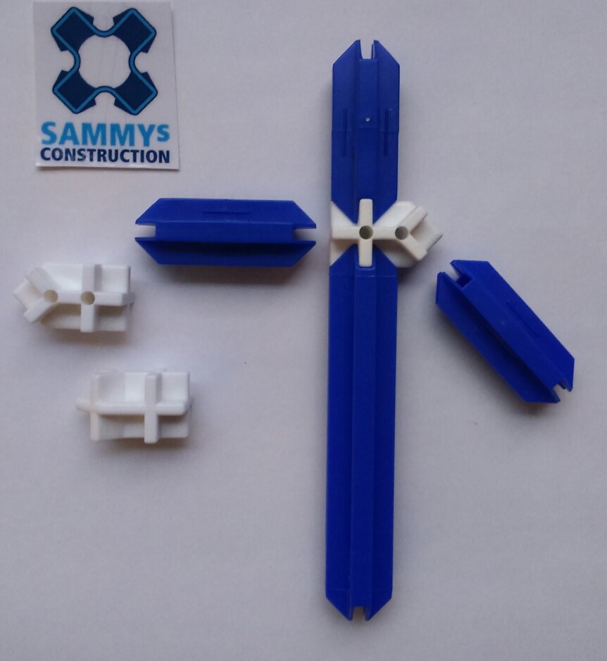 Sammy's Construction Verbindungskreuz 45°